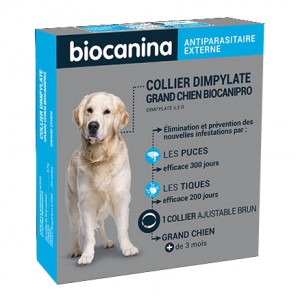Biocanina Biocanipro collier insecticide pour grand chien