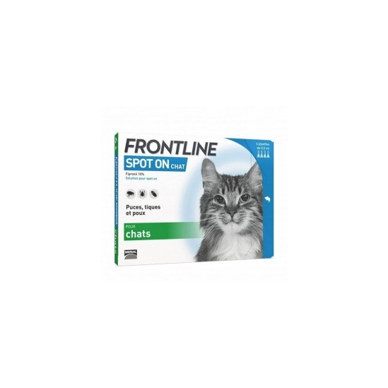 FRONTLINE SPOT ON CHIEN 2-10 KG 4 Pipettes