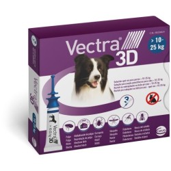 Vectra 3D Pipettes Chien 10 à 25 Kg