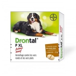 Drontal XL 2 Comprimés (pochettes)