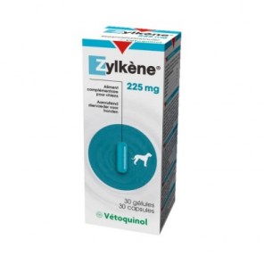 Zylkene anti stress pour chiens moyens 30 gélules 225mg
