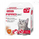FIPROTEC 50 mg Solution pour spot-on chat plus de1kg 6 pipettes