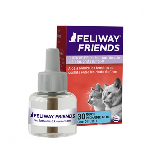 Feliway Friends Diffuseur Plus Recharge 48 ml