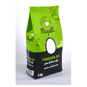 Magalli - Aliment complet pondeuse bio 4 kg