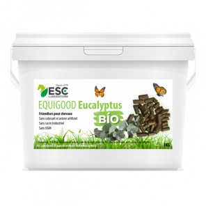 Esc laboratoire equigood eucalyptus friandises pour chevaux 1kg