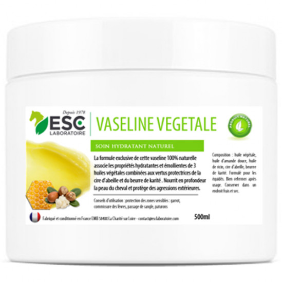 Esc laboratoire vaseline végétal soin hydratant naturel 500ml