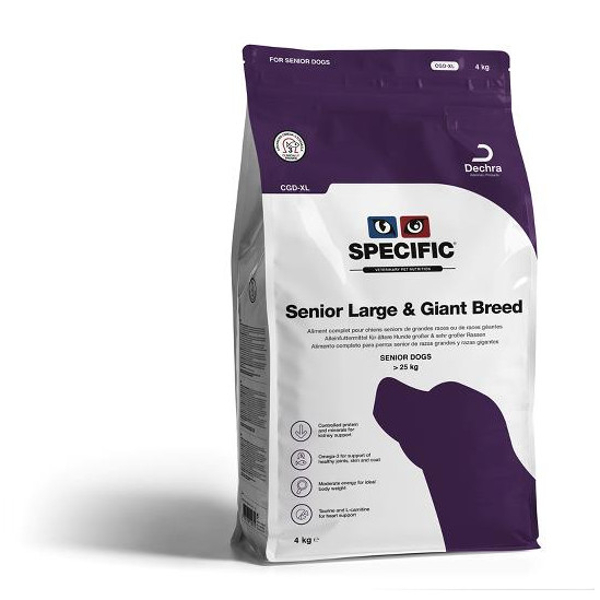 SPECIFIC Senior Large & Giant Breed CGD-XL chien 4 kg