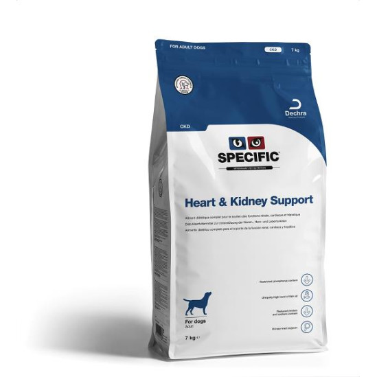 SPECIFIC CKD - CKW Heart et Kidney Support Chien 2 kg SPECIFIC CKD - CKW Heart et Kidney Support Chien 2 kg