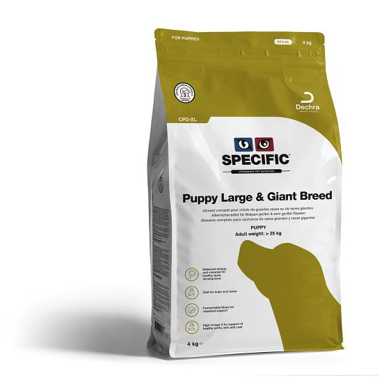 SPECIFIC PUPPY LARGE & GIANT BREED CPD-XL CHIEN 4kg