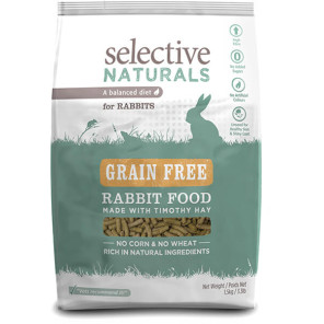 Selective - Alimentation sans céréales pour lapin en granulés 1,5 kg