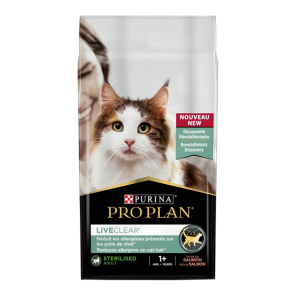 Purina pro plan chaton croquettes liveclear kitten dinde 1.4kg