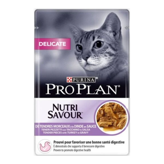 Purina pro plan chat delicate nutri savour 26x85g