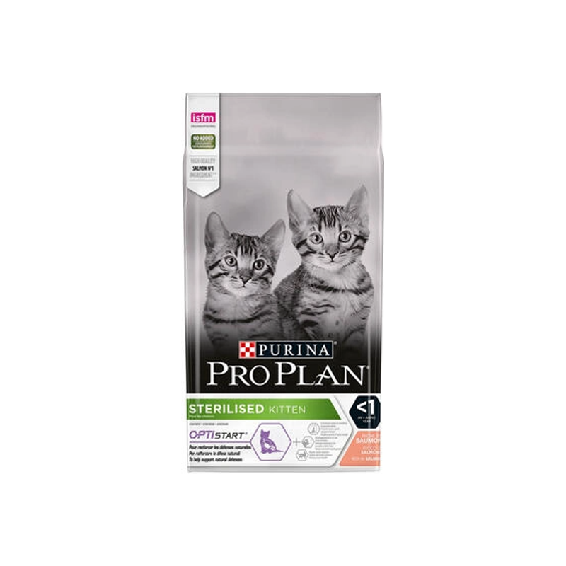 Purina proplan chat sterilised kitten optisart saumon 1.5kg