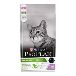 Purina pro plan croquettes chat sterilised adult optirenal dinde 1.5kg