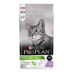 Purina pro plan croquettes chat sterilised adult optirenal dinde 1.5kg