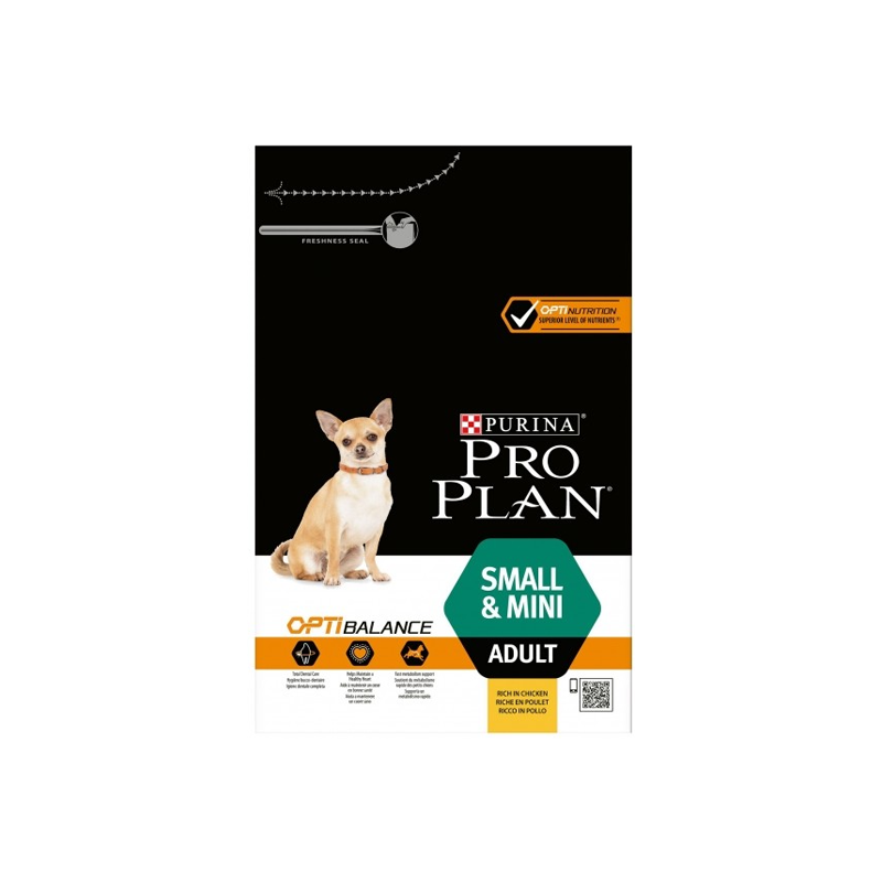 Purina pro plan chien small & mini adult optibalance poulet 14kg