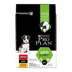 Purina pro plan chiot medium puppy optistart poulet 12kg