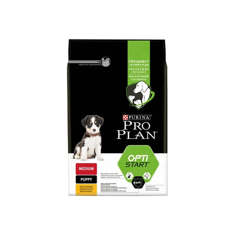 Purina pro plan chiot medium puppy optistart poulet 12kg