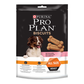 Purina pro plan biscuits pour chien all size saumon 4x400g