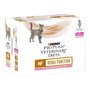 Purina pro plan vet diets chat feline nf renal function saumon 10x85g