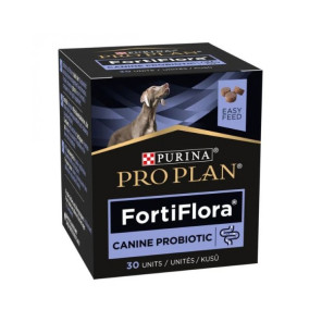 Purina pro plan chien fortiflora canine probiotique 30 bouchées