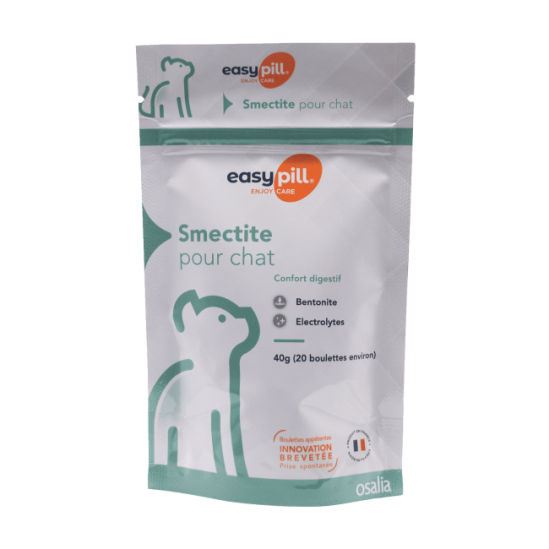 Easypill Smectite Chat boulettes 20 sachets