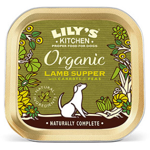 Lily's kitchen - barquette recette bio agneau 150g