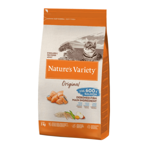 Nature´s Variety Original saumon pour le chat stérilisé 3kg