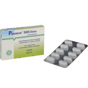 Panacur 500 mg 10 comprimés pour chien