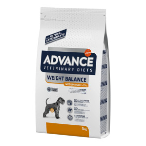 Advance Veterinary diets Weight Balance chien medium/maxi 3kg