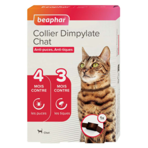 Collier Dimpylate, antiparasitaire pour chat