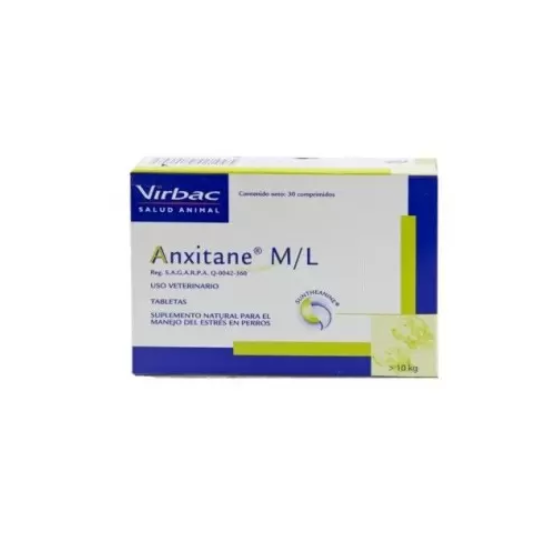 Virbac Anxitane M/L Chien 30 comprimés