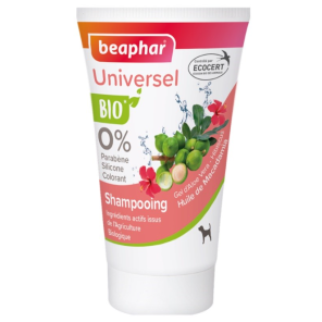 Beaphar Shampooing Universel Chien Ecocert Macadamia et Hibiscus - 30 ml