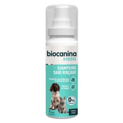 Shampoing Hygiène Sans Rinçage – Biocanina – Spray 100 ml