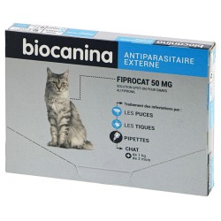 FIPROCAT 50MG – Boîte de 3 Pipettes