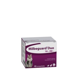 Milbactor Comprimés pour chat plus de 2 kg  (2 comprimés)