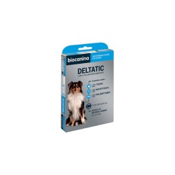 Biocanina Deltatic Collier Antiparasitaire pour Petits et Moyens Chiens