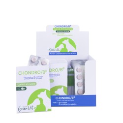 CHONDRO-B Comprimés – Green Vet – Présentoir de 30 blisters de 10 comprimés – Chien et Chat