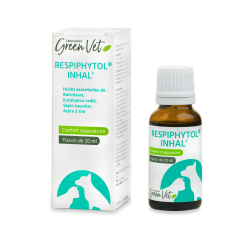 RESPIPHYTOL INHAL' – Greenvet – Flacon compte-gouttes de 20 ml – Chien et Chat