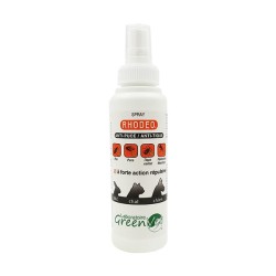 RHODEO Spray Antiparasitaire – Greenvet – Flacon 125 ml