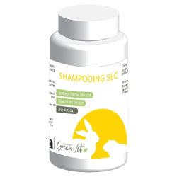 Shampooing Sec – Greenvet – Chien et Chat – Flacon 150 g