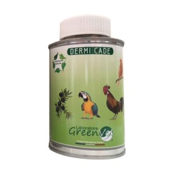 DERMI CADE Greenvet - Soin des pattes - Oiseaux et volailles - Flacon 250 ml avec pinceau