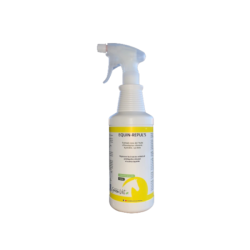 EQUIN-REPUL’S Greenvet – Spray Répulsif Insectes pour Chevaux – Flacon 1 Litre