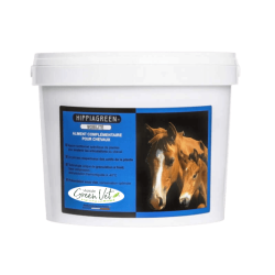 HIPPIAGREEN Mobilité Greenvet – Aliment Complémentaire pour Chevaux – 1,2 kg