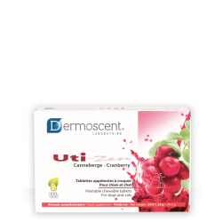 Uti-Zen Confort Urinaire Chien et Chat - 30 Comprimés Appétents - Dermoscent