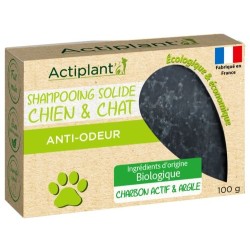 ACTIPLANT' – Shampoing Solide Anti-Odeur – Chien et Chat – 100 g