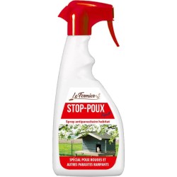 Stop-Poux Le Fermier 500 ml – Lotion Antiparasitaire naturelle poulailler