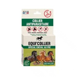 Collier antiparasitaire EQUI'COLLIER pour cheval – Protection naturelle au pré