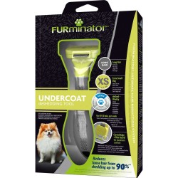 FURminator Undercoat deShedding Tool XS Poils Longs – Chien très petit