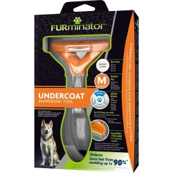Furminator Brosse Chien Moyen Poils Courts – Outil Undercoat deShedding